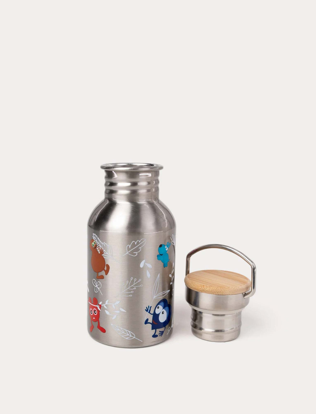 Babblarna Vattenflaska i stål (400ml)