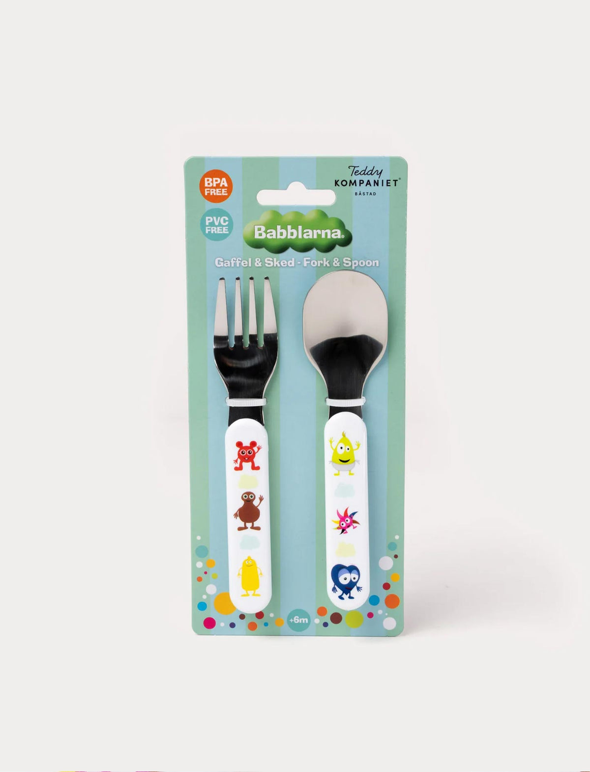 Babblarna Bestick: Gaffel & Sked (2-pack)