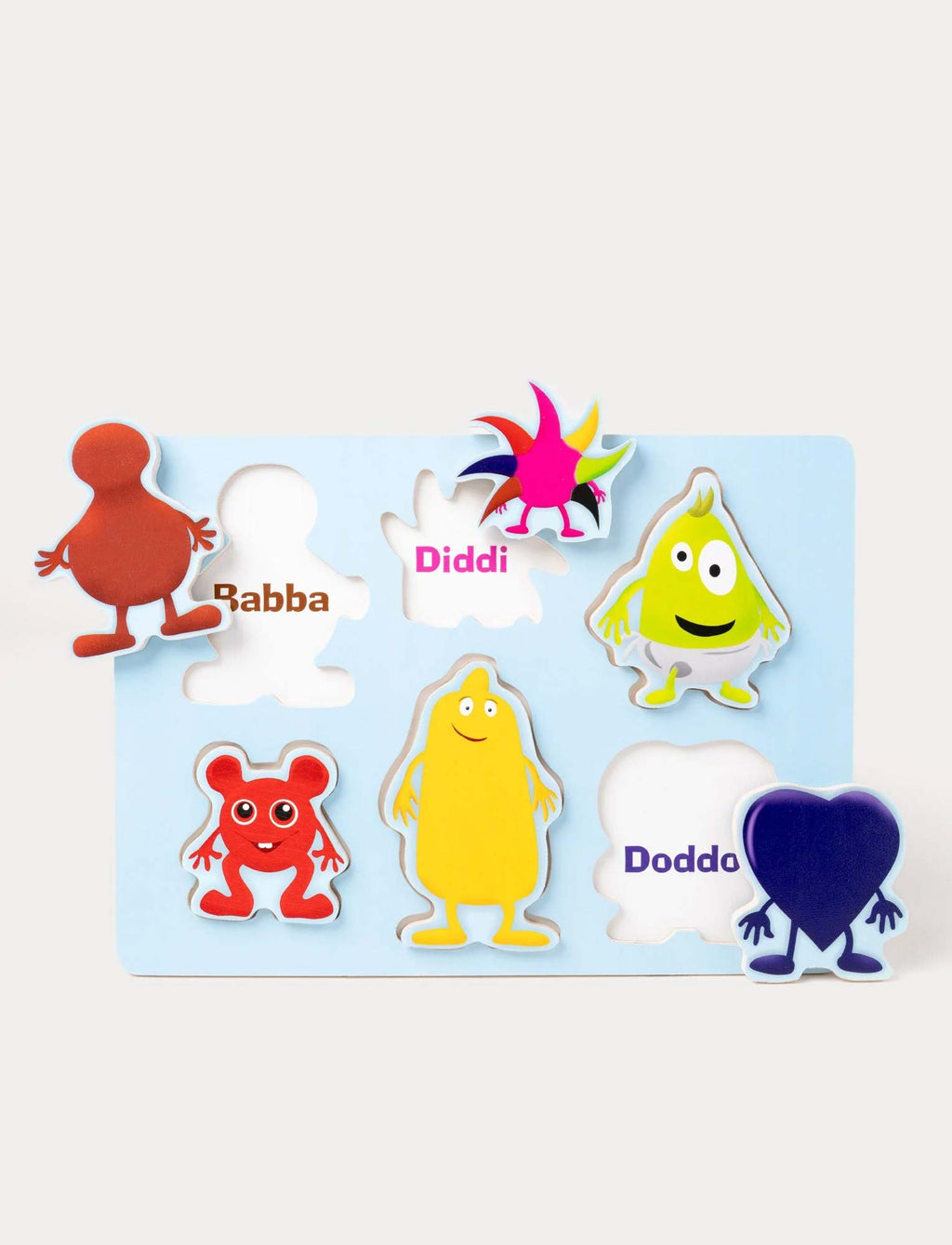 Babblarna Formpussel (6 figurer)