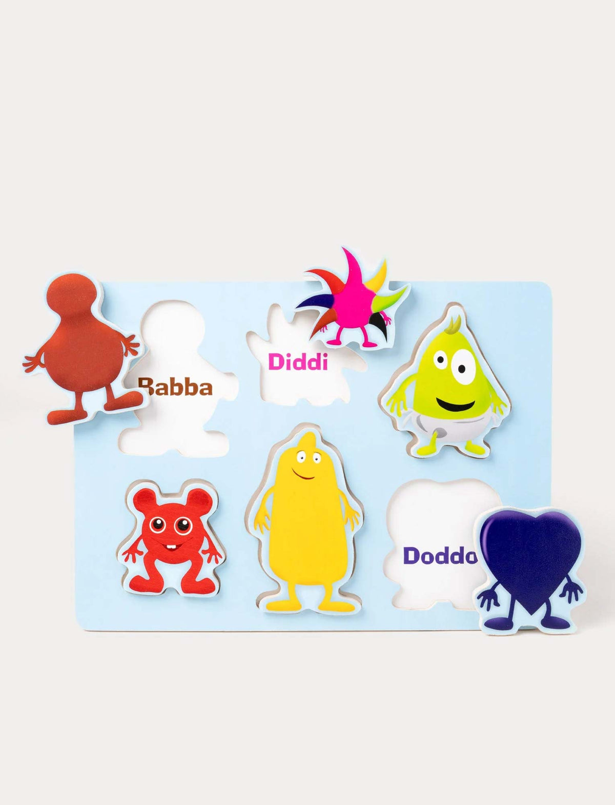 Babblarna Formpussel (6 figurer)