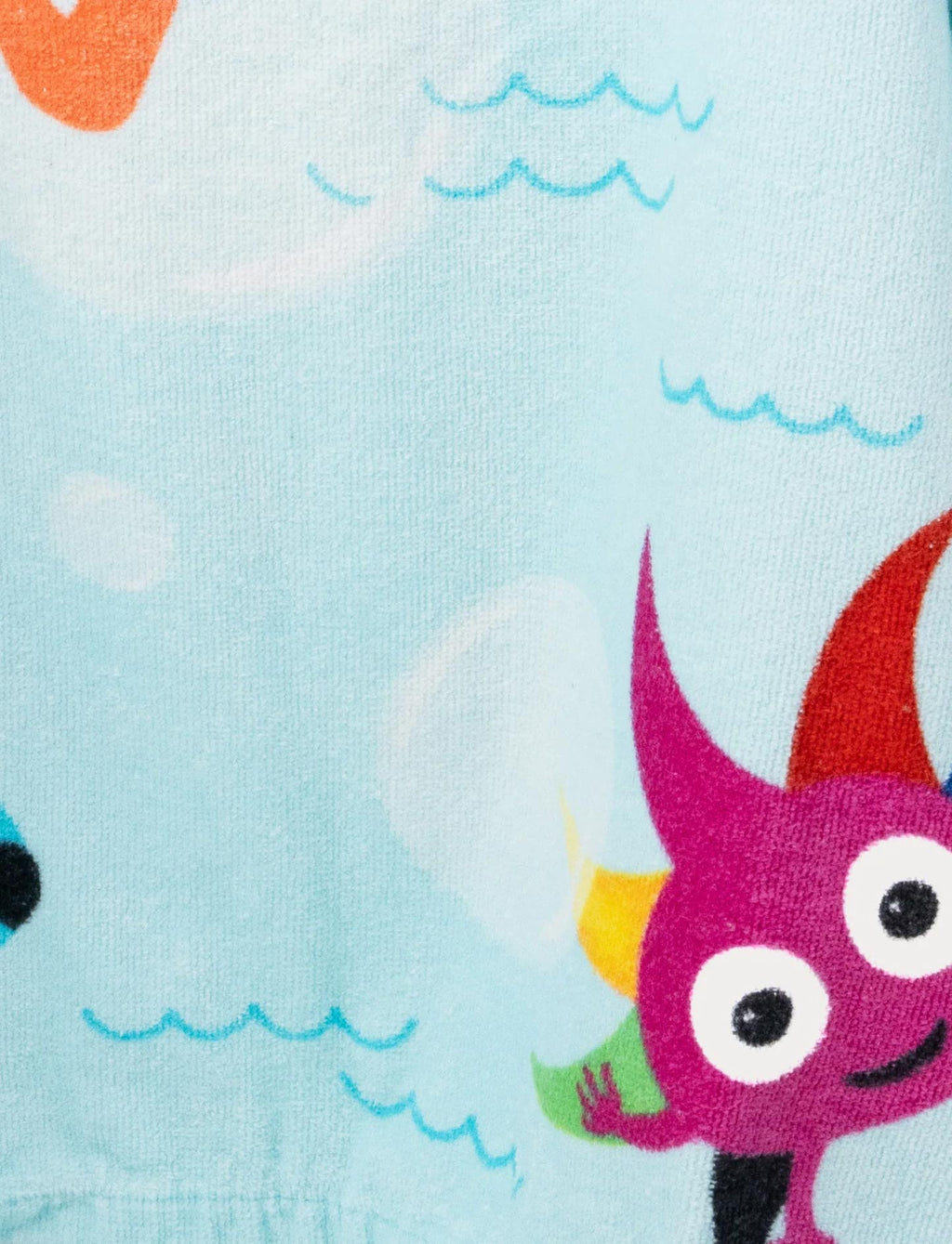 Babblarna Badponcho Bubblor (60x120cm)