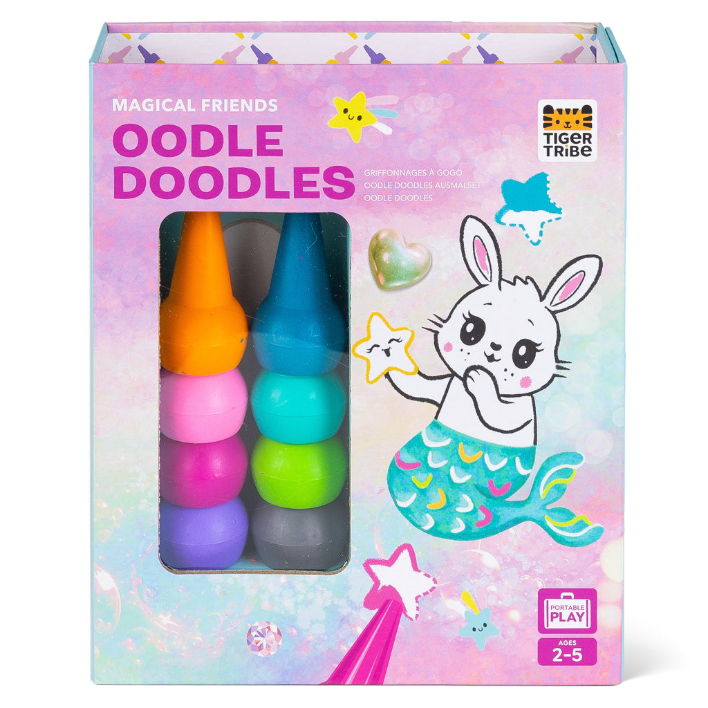 Tiger Tribe Pysselbok Oodle Doodles Magical Friends