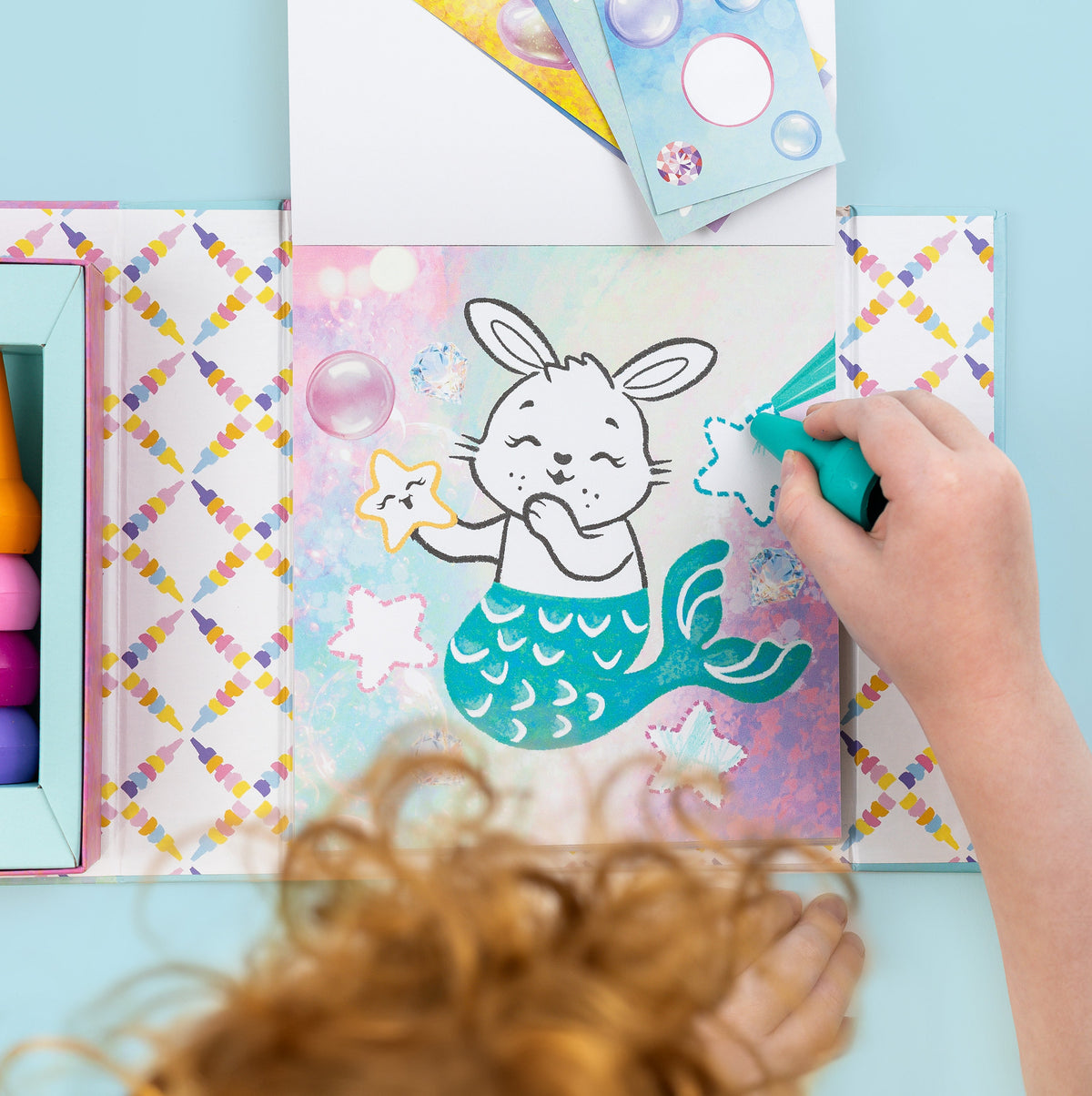 Tiger Tribe Pysselbok Oodle Doodles Magical Friends – bild 4