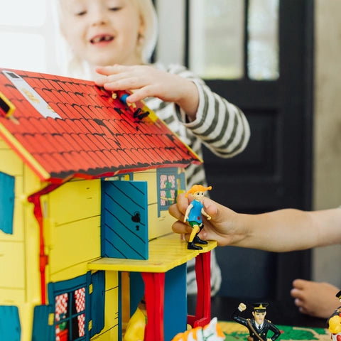 Pippi Figurset Pippi Långstrump med kappsäck