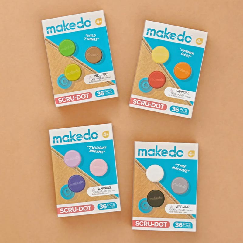Makedo Byggdelar Scru-Dot Summer Daze