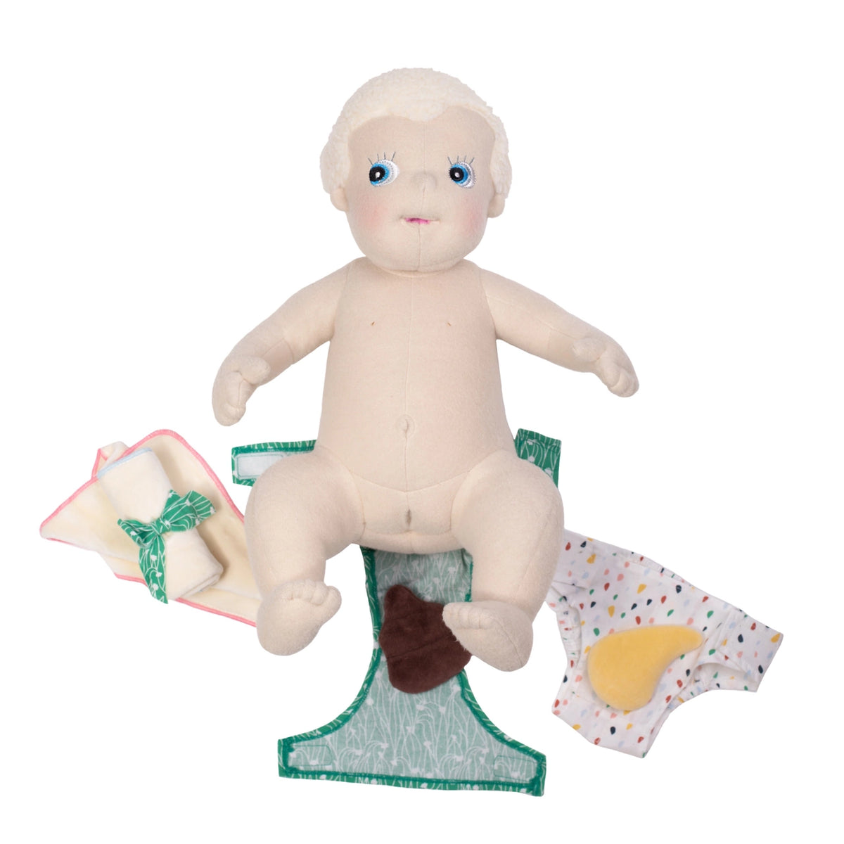 Rubens Barn Baby Dockkläder Blöjset