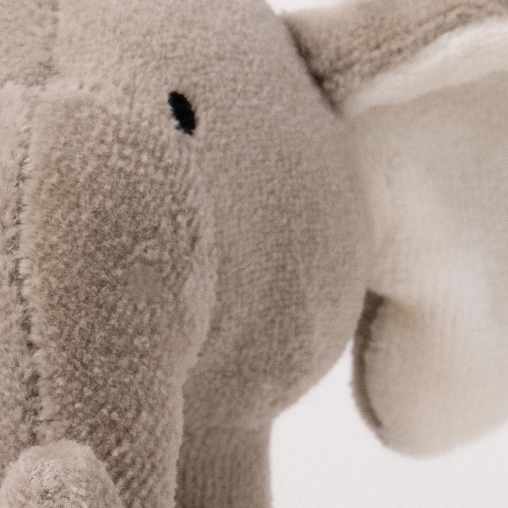 Teddykompaniet Diinglisar Organic Skallra Elefant 15cm