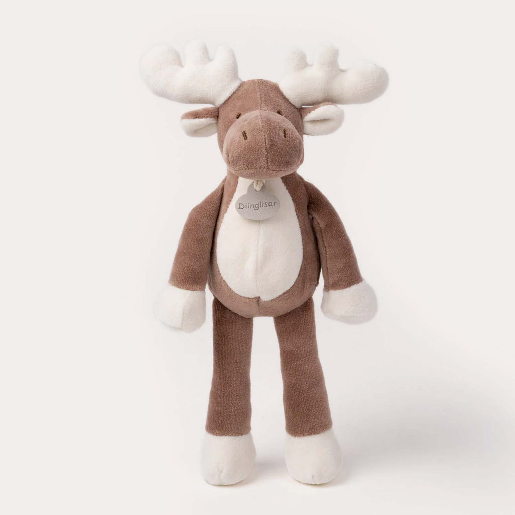 Teddykompaniet Diinglisar Organic Gosedjur Älg 30cm