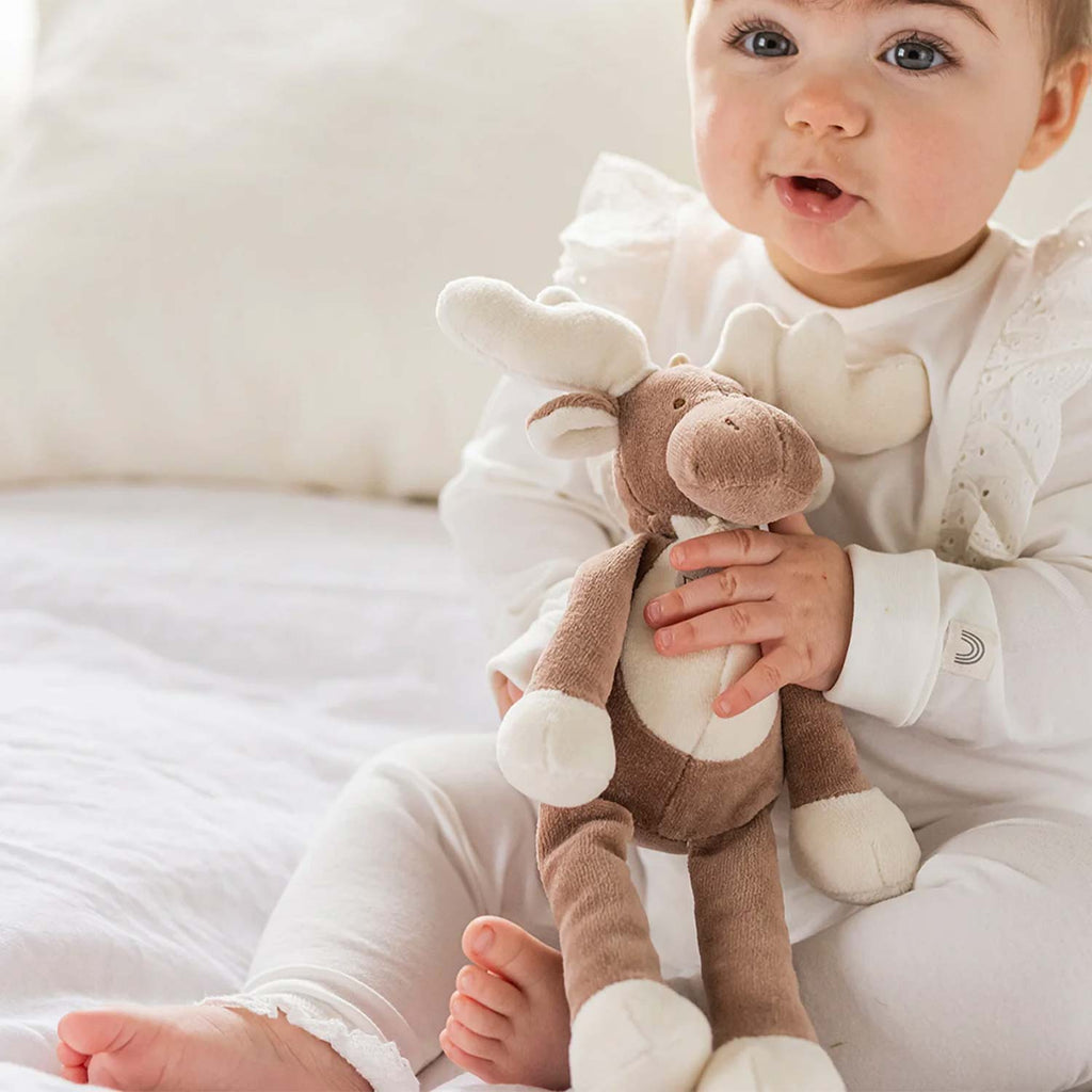 Teddykompaniet Diinglisar Organic Gosedjur Älg 30cm