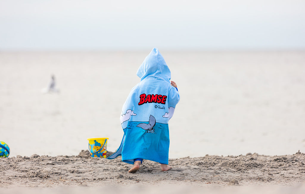 Swimpy Bamse Badponcho Val (130x65cm)