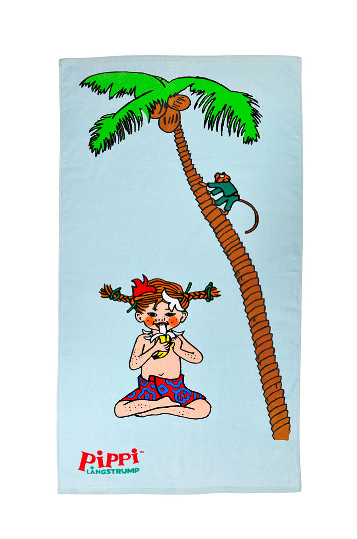 Swimpy Badhandduk Pippi Söderhavet (140x70cm)