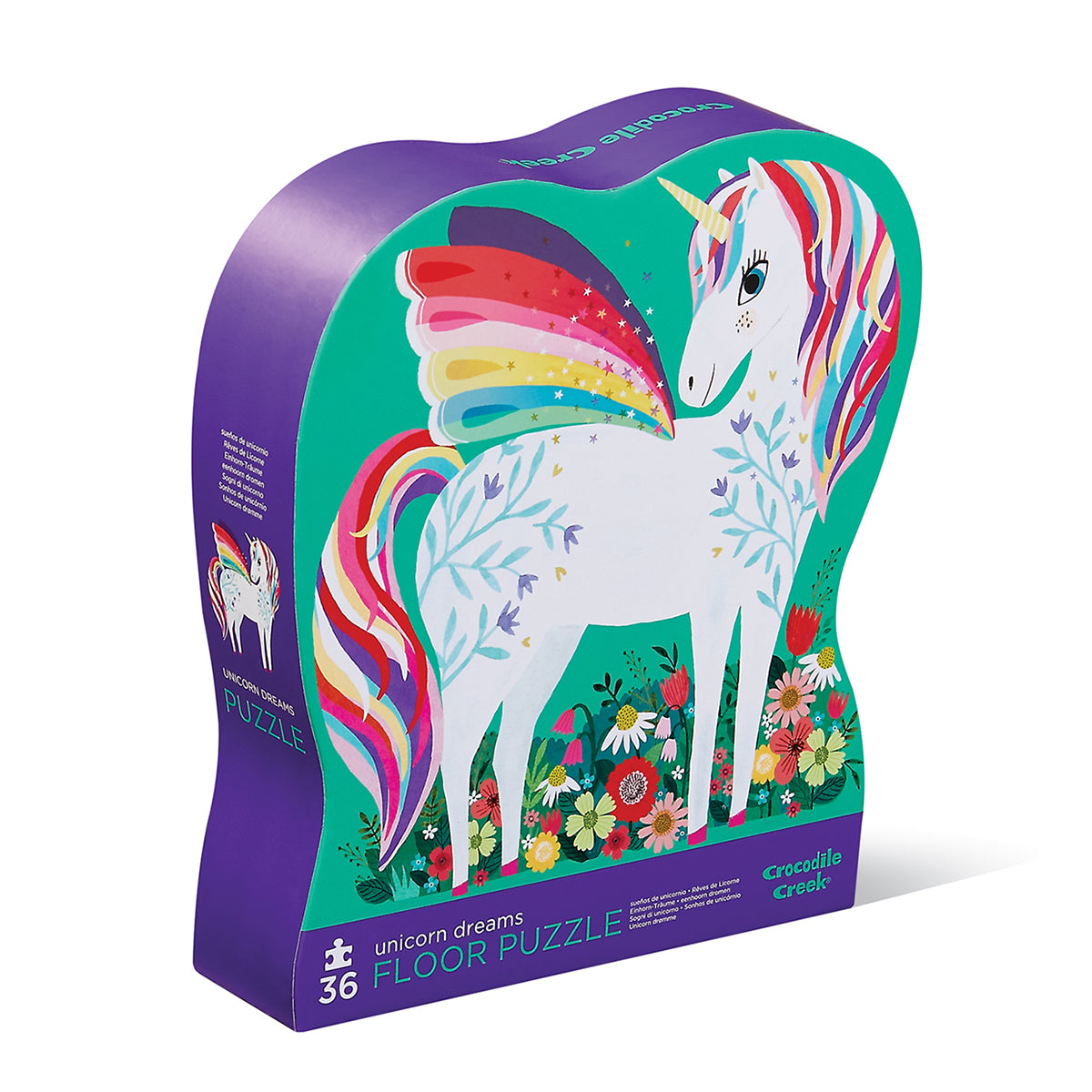 Crocodile Creek Golvpussel Unicorn Dreams (36 bitar)