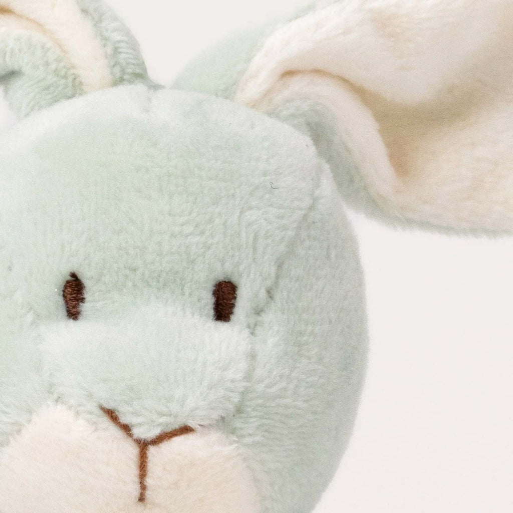 Teddykompaniet Diinglisar Skallra Kanin Lindblomsgrön 14cm
