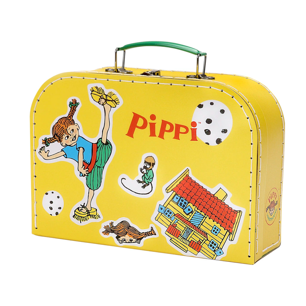 Pippi Pappväska 25cm Gul