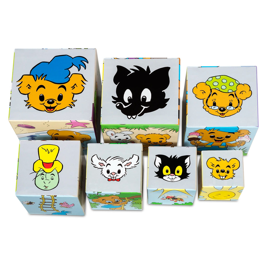 Bamse Stapelklossar Årstider (7 delar)
