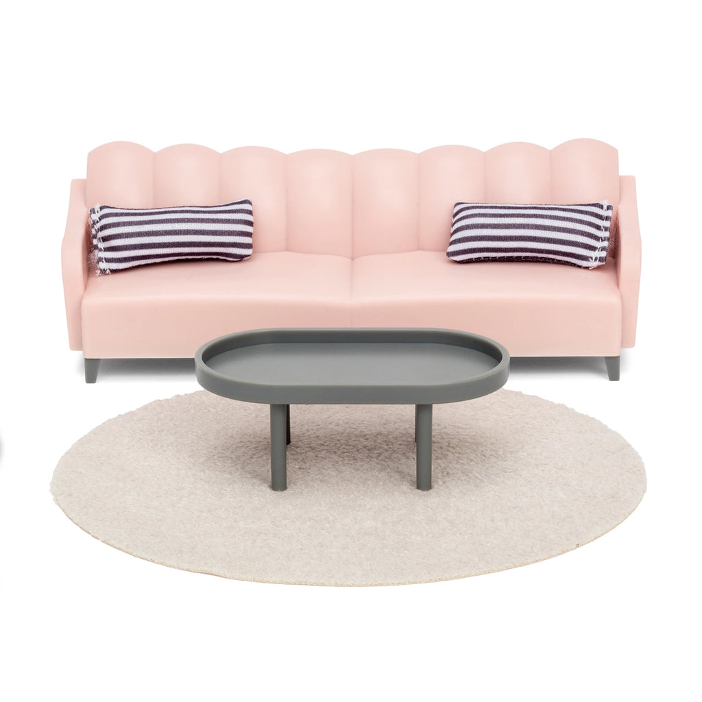 Lundby Dockhusmöbler Vardagsrumsset Basic