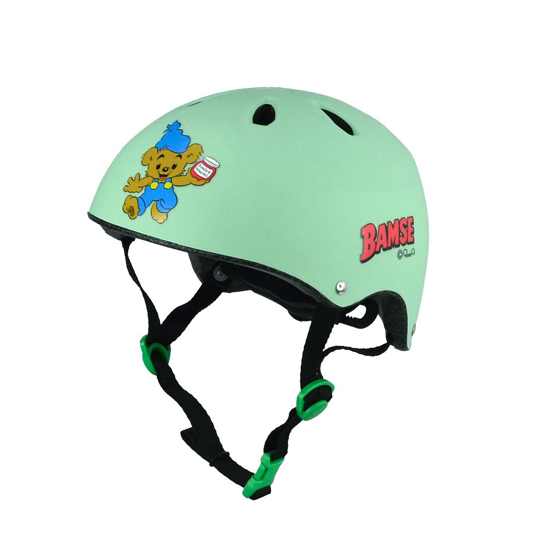 Nordic Hoj Bamse Skatehjälm Grön
