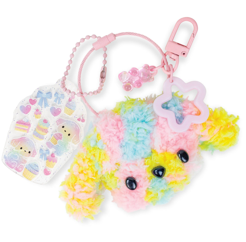 Tiger Tribe Pysselbox Bag Charm Fluffy Dog – bild 3