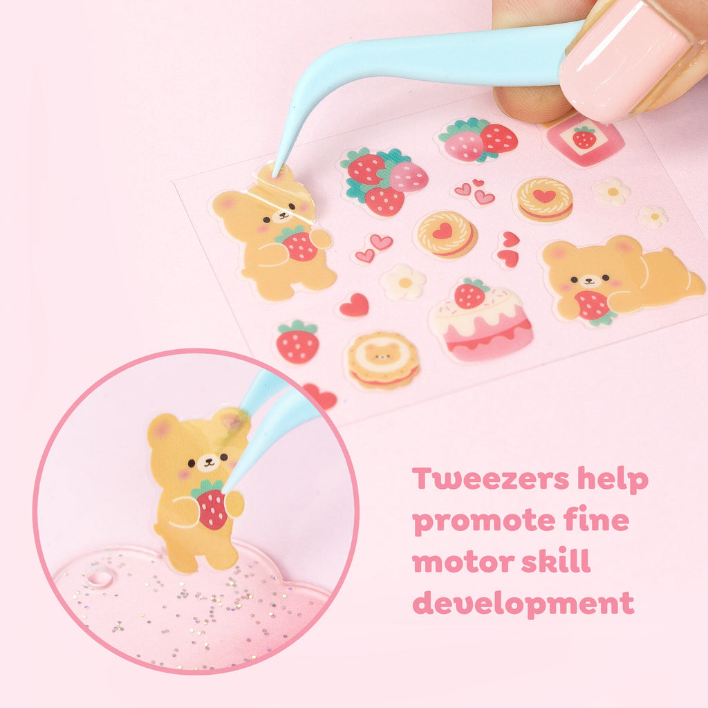 Tiger Tribe Klistermärken Sticker Craft Kit Kawaii Bag Charms – bild 5