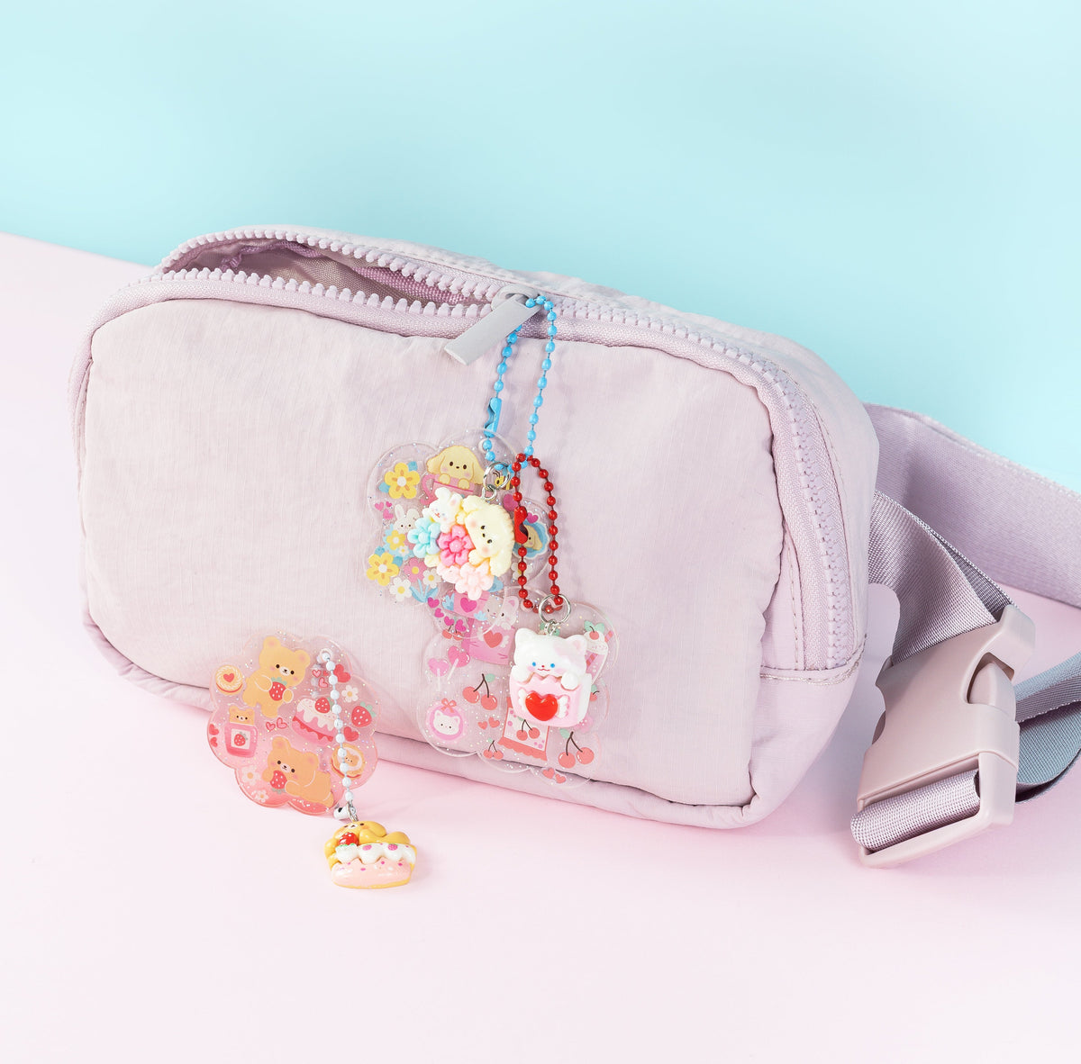 Tiger Tribe Klistermärken Sticker Craft Kit Kawaii Bag Charms – bild 7