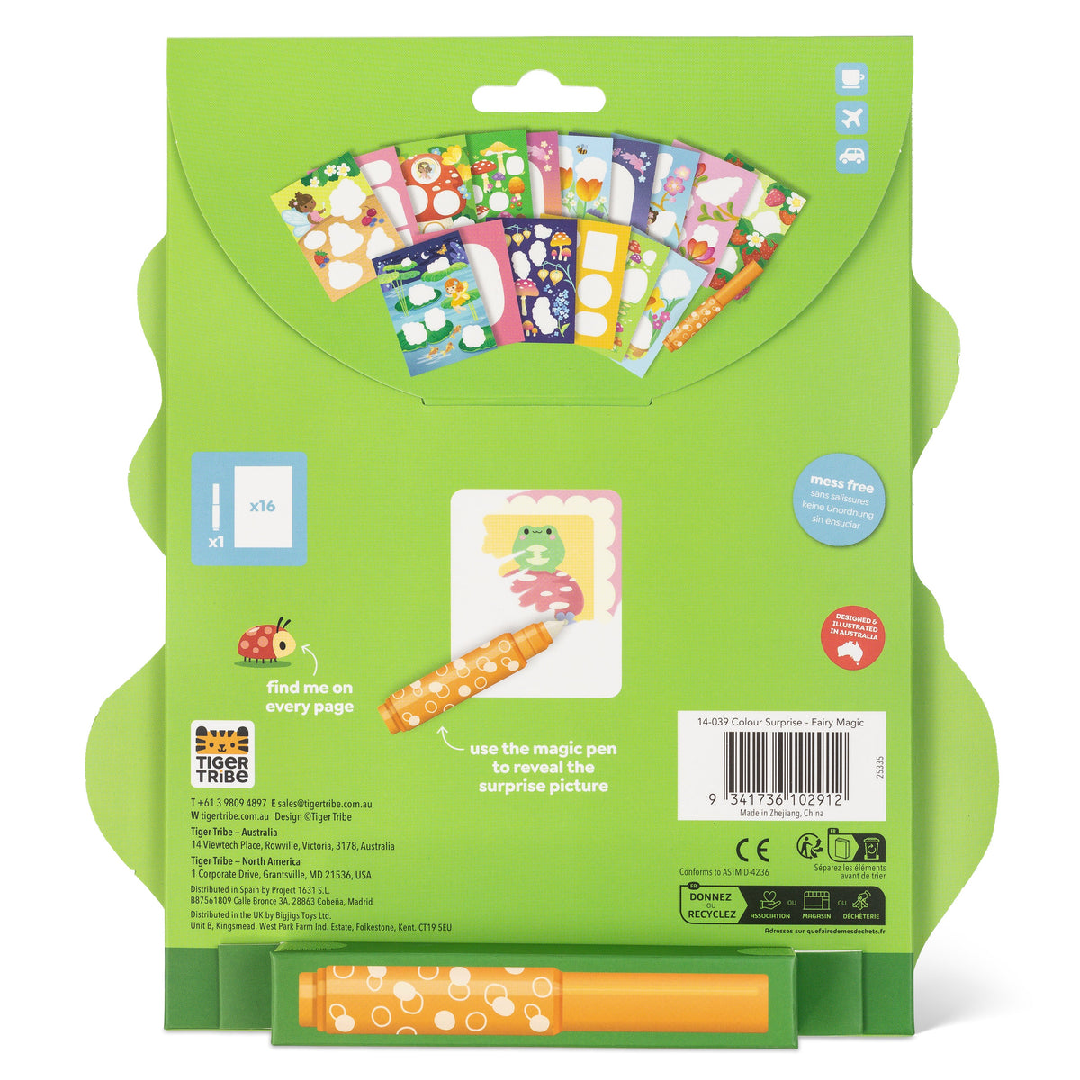 Tiger Tribe Målarset Colour Surprise Fairy Magic – bild 10