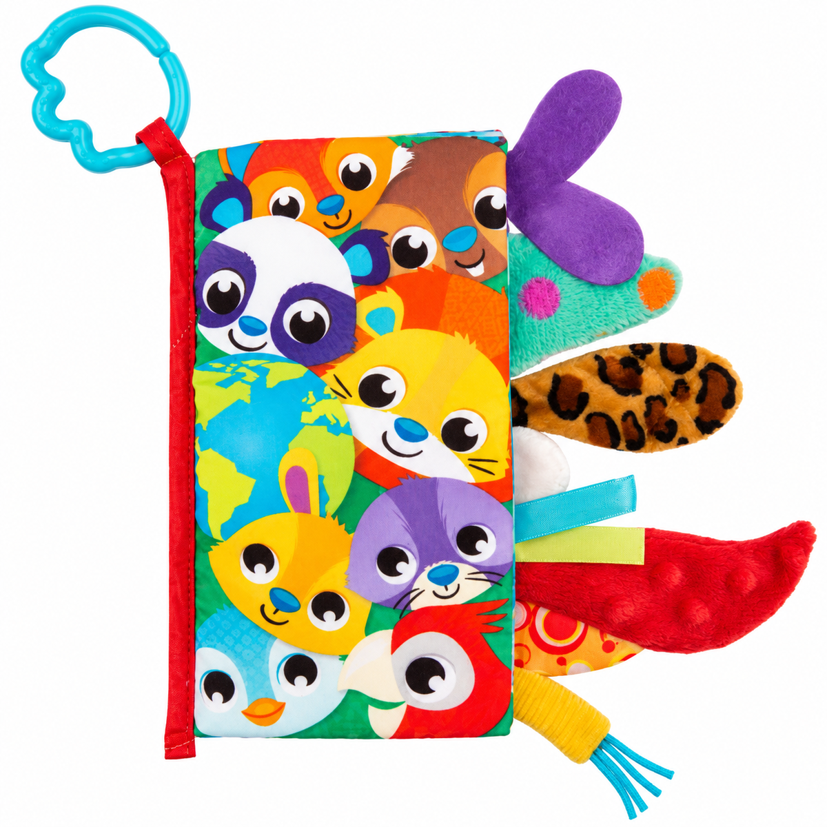 Playgro Sensorisk Bok Världens Svansar +0m