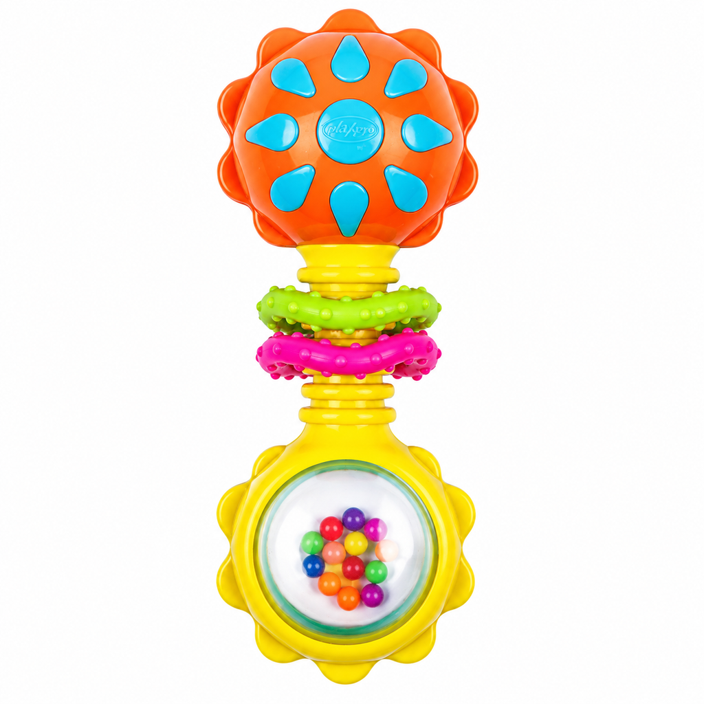 Playgro Skallra Twisting Barbell Rattle +3m
