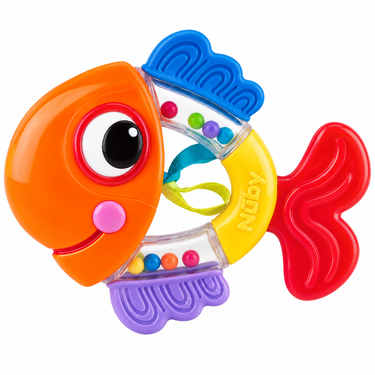 Nuby Bitring Rattle Pals +3m