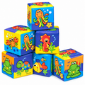 Playgro Mina första mjuka byggklossar +6m
