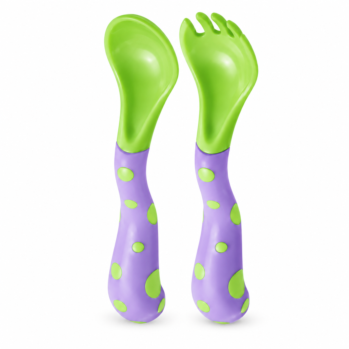 Nuby Träningssked & Gaffel +12m (2st)
