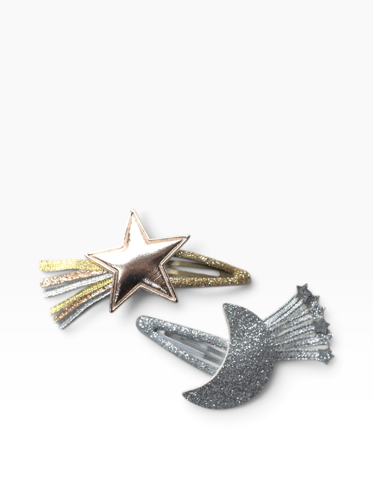 Pellianni Hårspännen Golden Star & Silver Moon (2st)