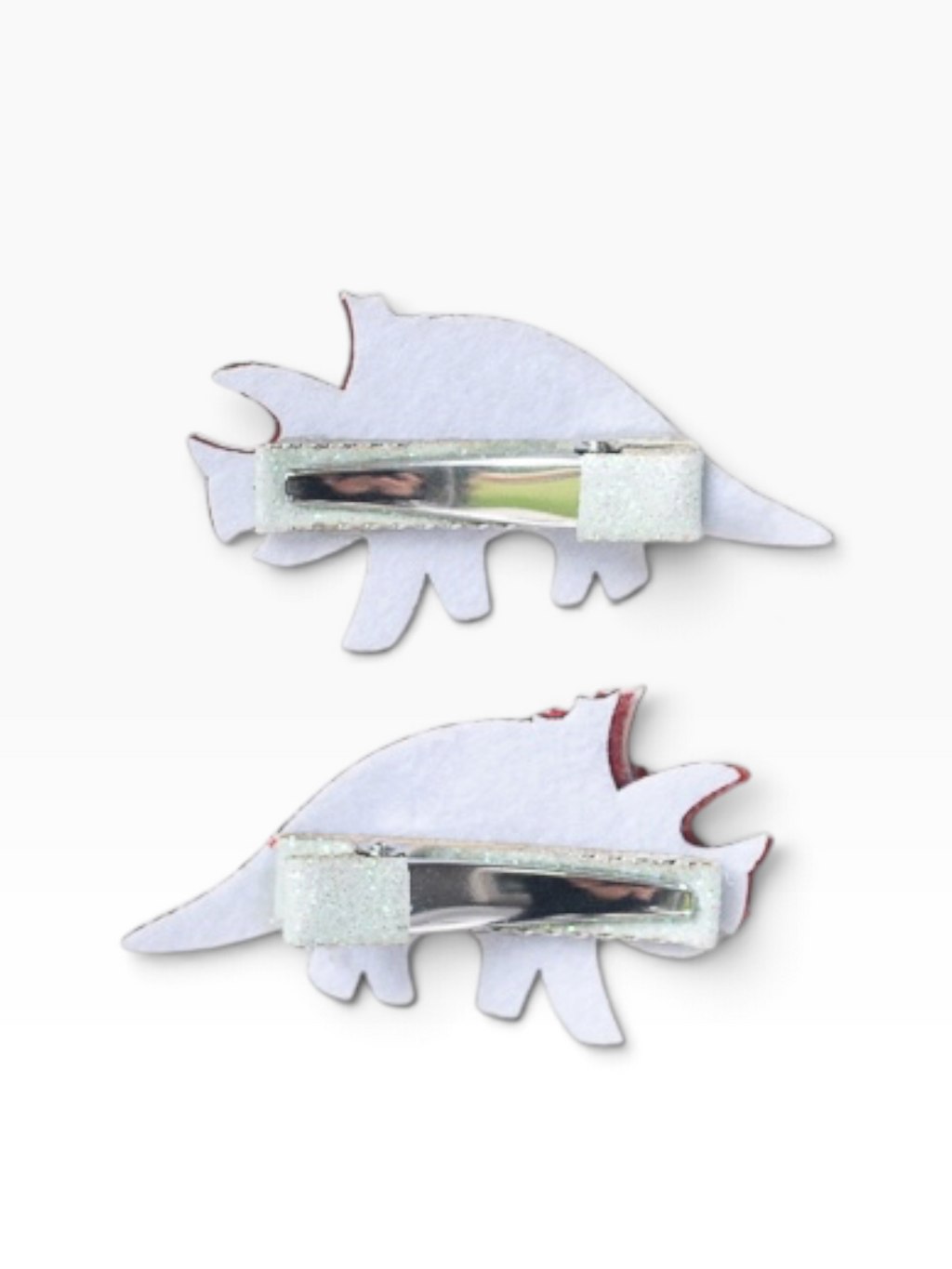Pellianni Hårspännen Dino Triceratops (2st)