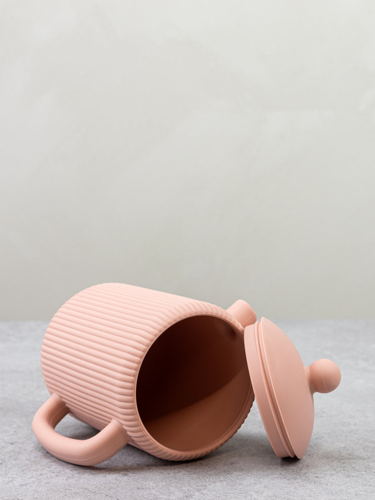 Lily & Lo Paket Teservis Silikon Sage Green & Dusty Peach (2-pack)