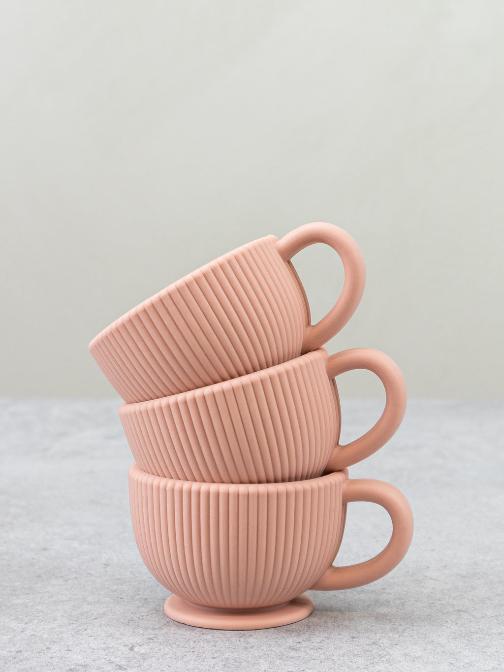 Lily & Lo Paket Teservis Silikon Sage Green & Dusty Peach (2-pack)