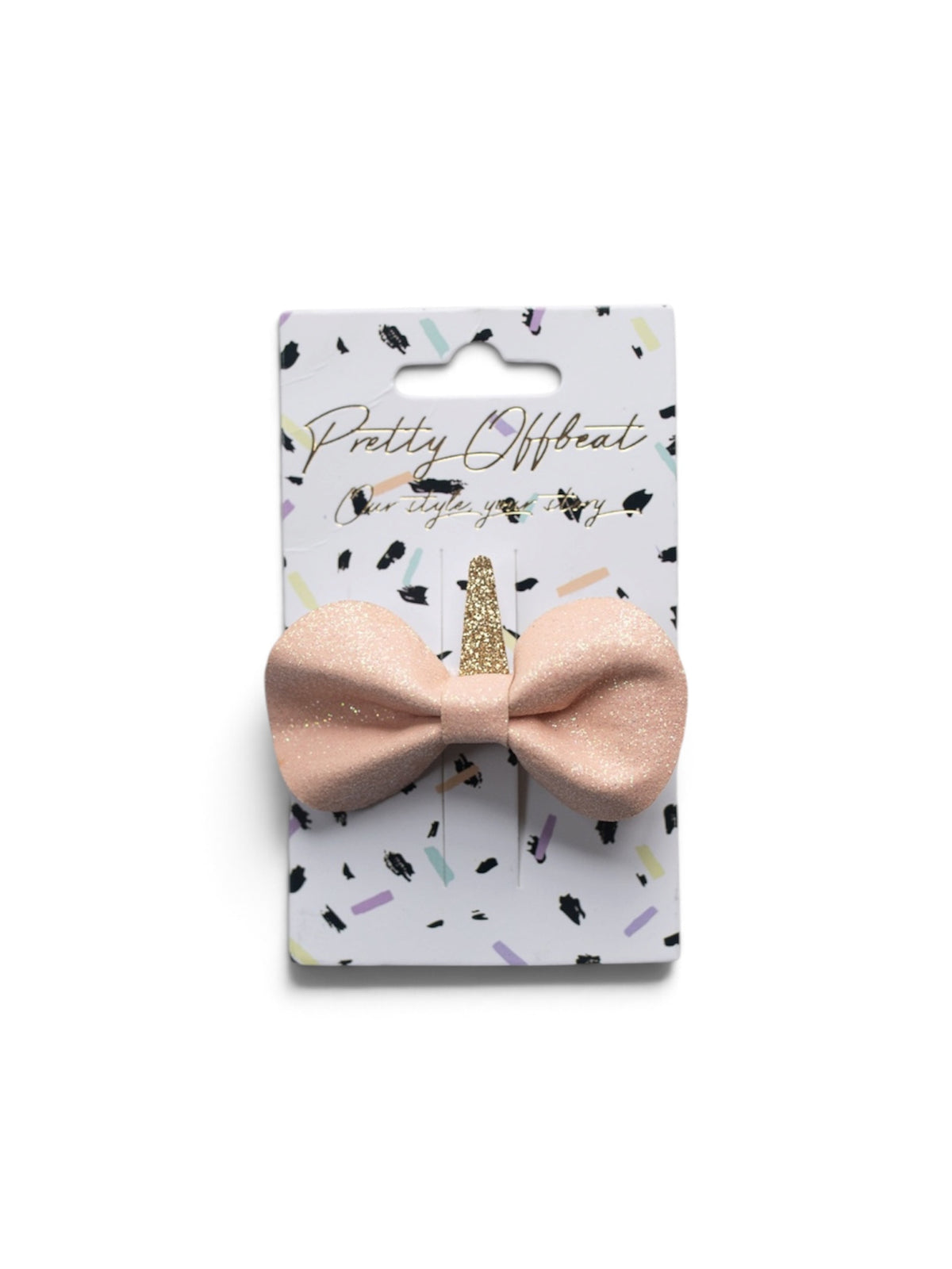 Pellianni Hårspänne Unicorn Bow Ivory