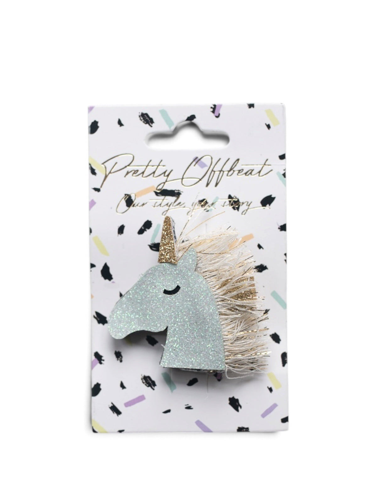 Pellianni Hårspänne Unicorn Mint