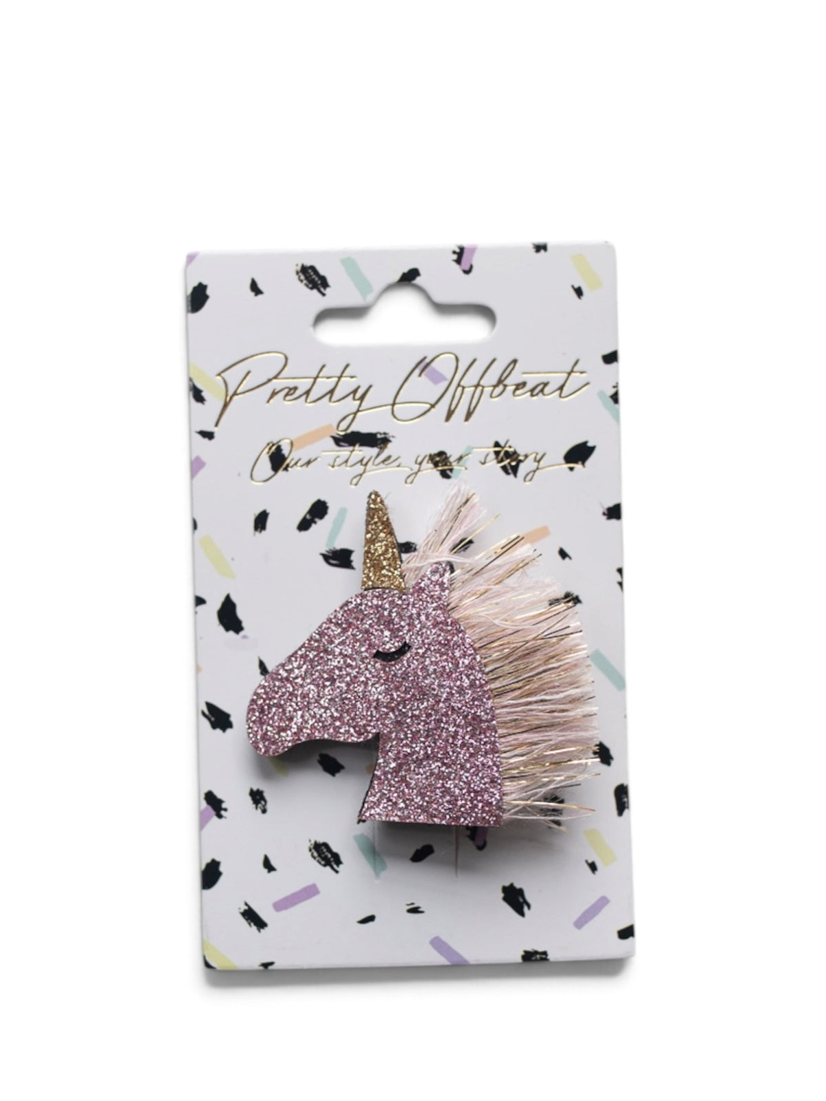 Pellianni Hårspänne Unicorn Rosa