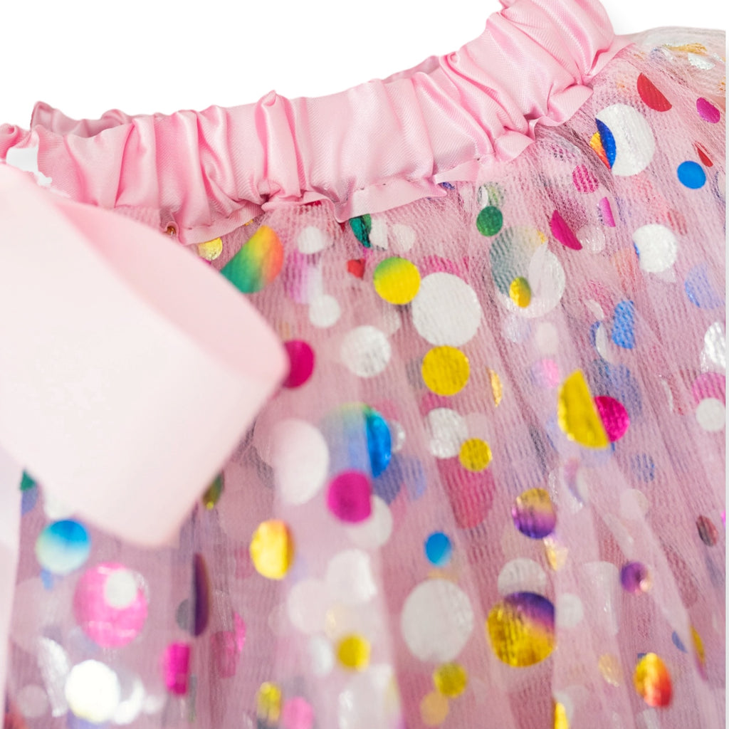 Pellianni Premium Layered Tutu Rosa med Prickar