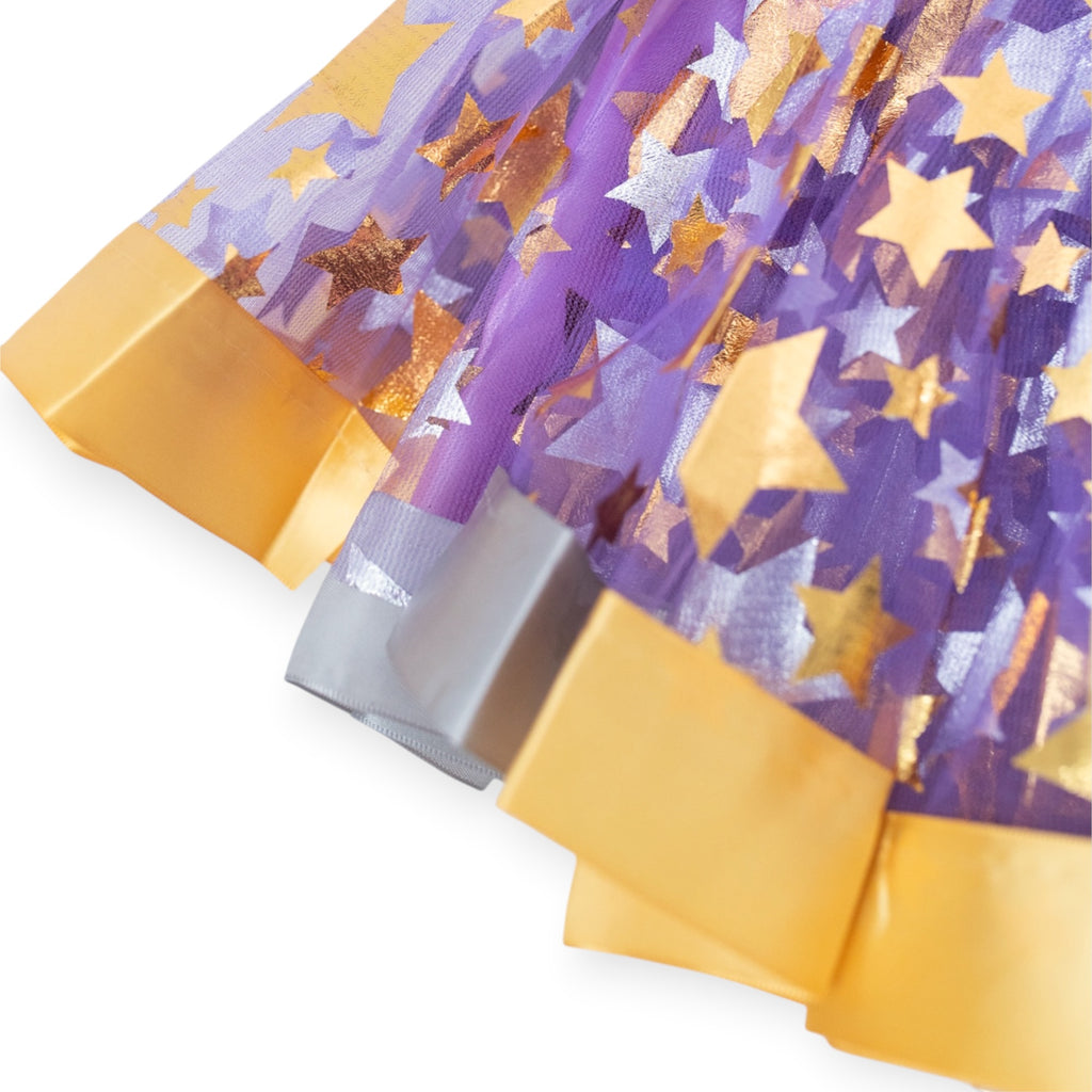 Pellianni Premium Layered Tutu Lila med Prickar