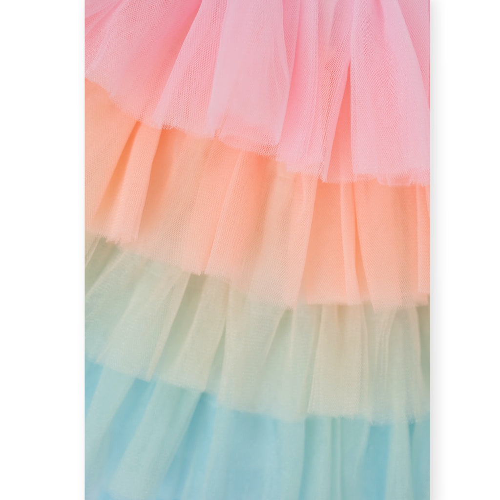 Pellianni Premium Layered Tutu Rainbow