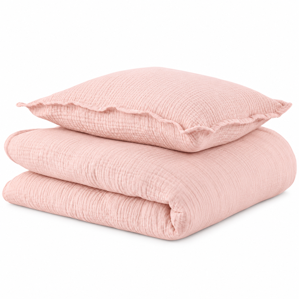 Oh, Poppy! Muslin Sängkläder Vega Rosa