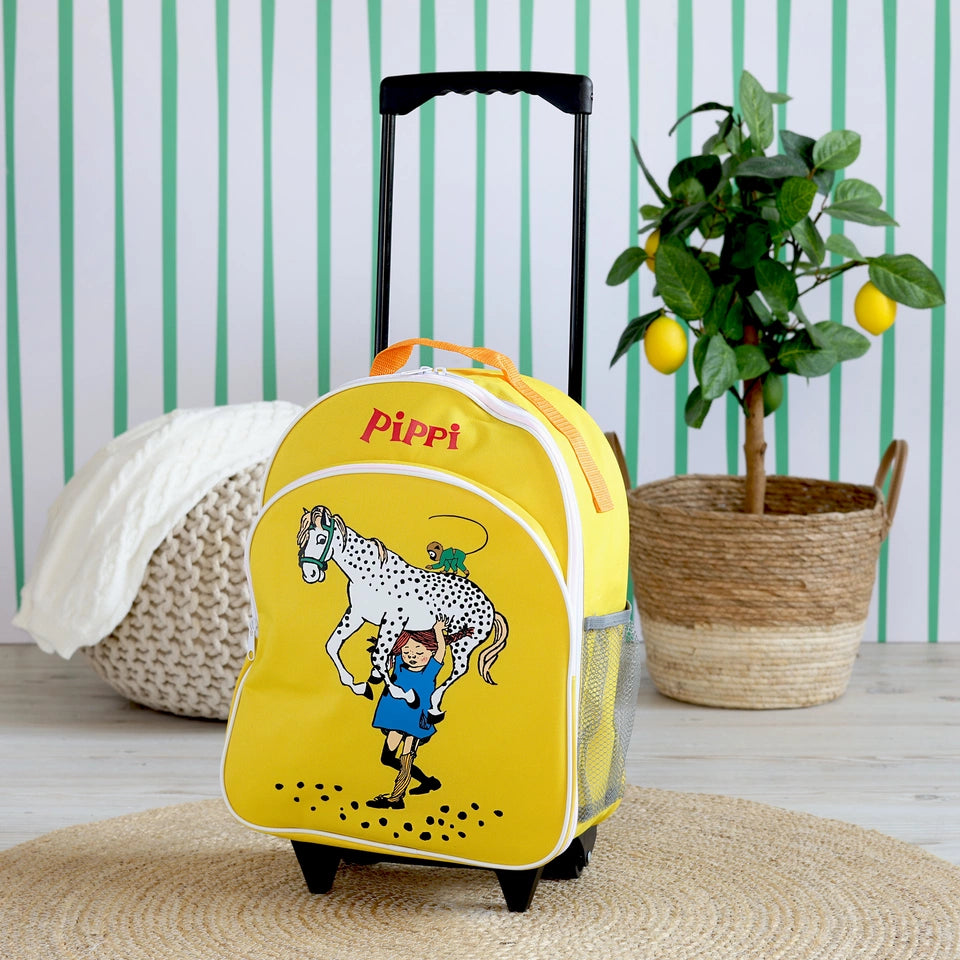 Pippi Rullväska Gul med handtag
