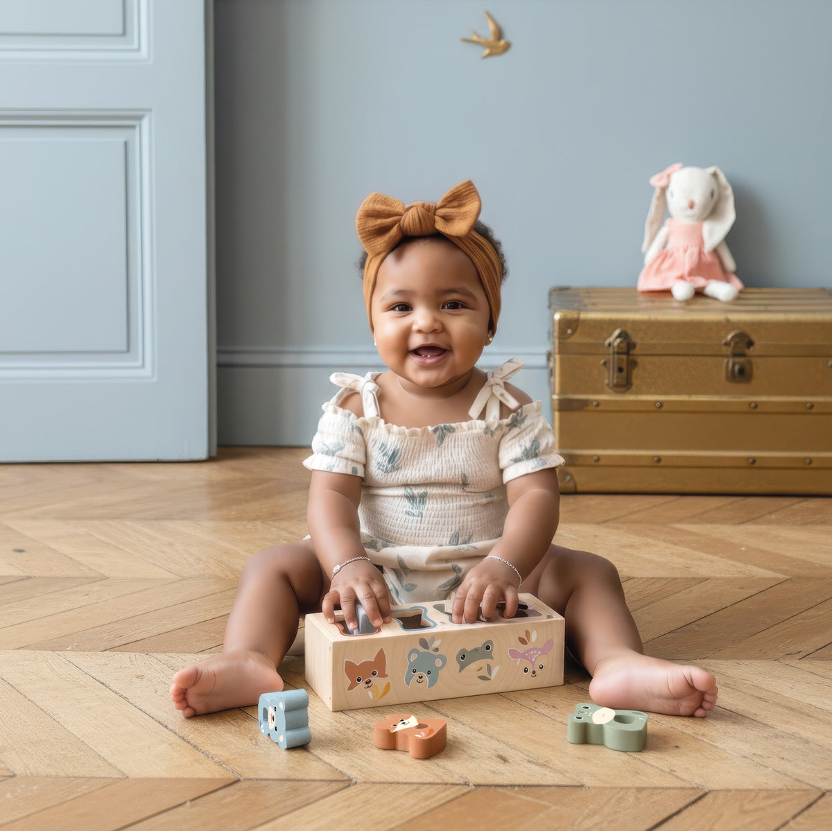 Speedy Monkey Plocklåda Animals – lifestylebild