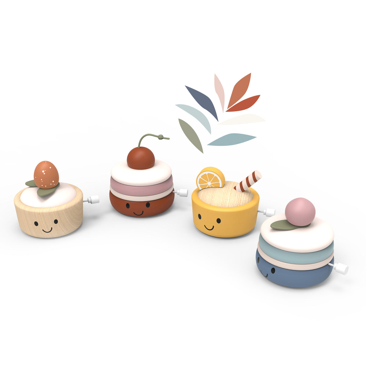 Speedy Monkey Snurrande Cupcake Spinning Cupcake – produktbild