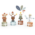 Speedy Monkey Dansfigur Christmas Pushing Puppet – produktbild