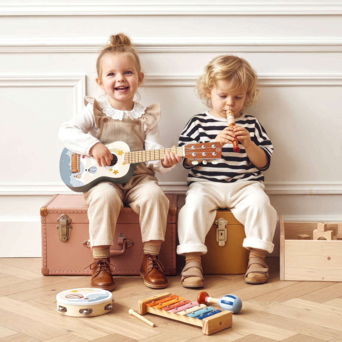 Speedy Monkey Instrumentset Sky Melody Large – lifestylebild 1