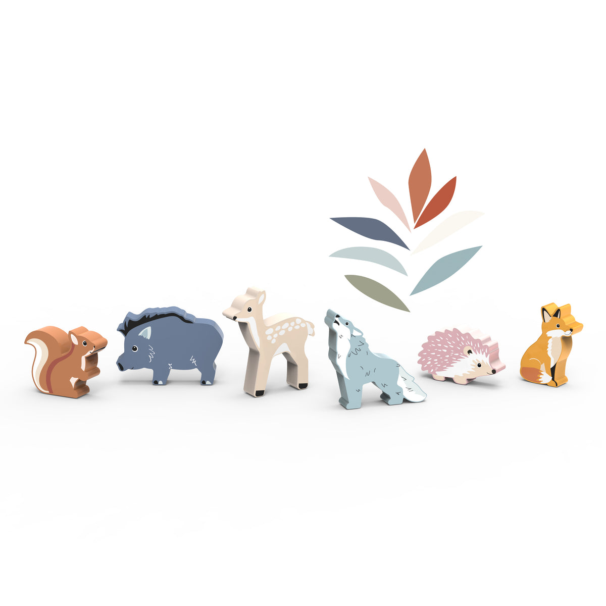 Speedy Monkey Djurfigurer World Animals Europa (6 djur) – bild 2