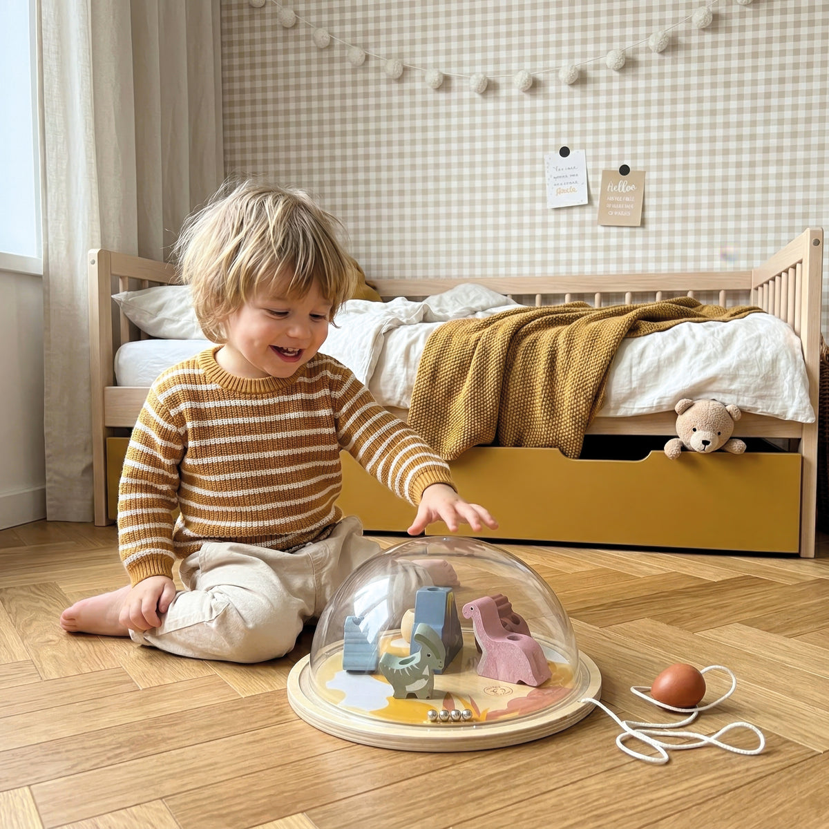 Speedy Monkey Magnetspel Dino Magnet Dome – lifestylebild