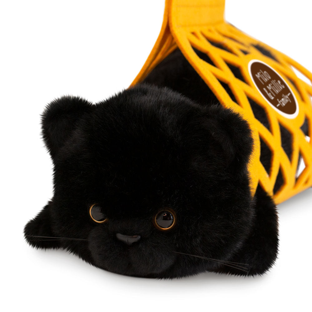 Orange Toys Gosedjur Milo & Millie Milo Svart Katt (56cm)