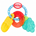 Nuby Bitring Icy Bite Sweets Gul/Turkos/Röd +3m